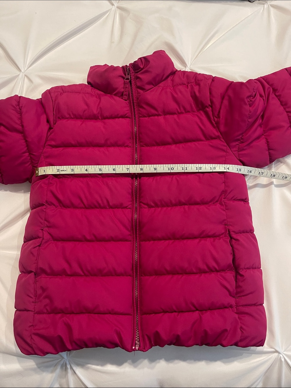 Place Kids Puffer Jacket in Raspberry - Picture 5 of 7